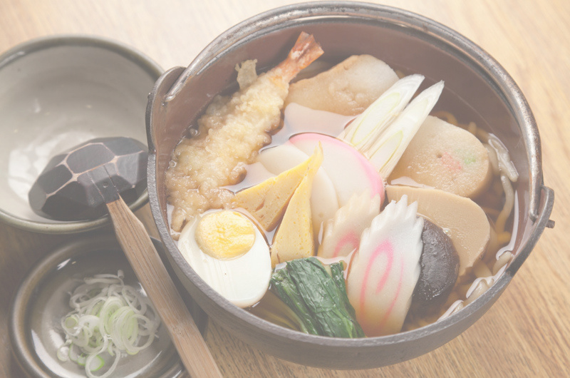 こだわりの鍋焼きうどん