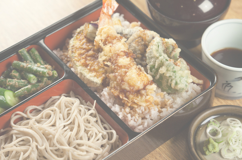 朝日庵名物・天丼セット